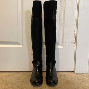 Tory Burch over the knee boots size 7 M